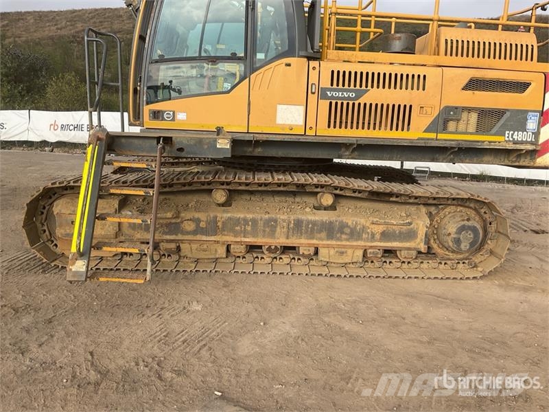 Volvo EC480DL Tracked Excavator Lánctalpas kotrók