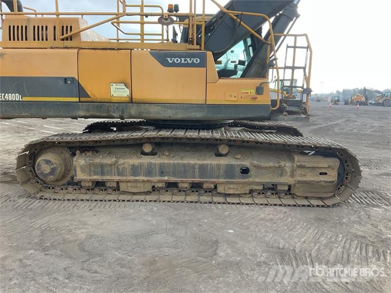 Volvo EC480DL Tracked Excavator Lánctalpas kotrók