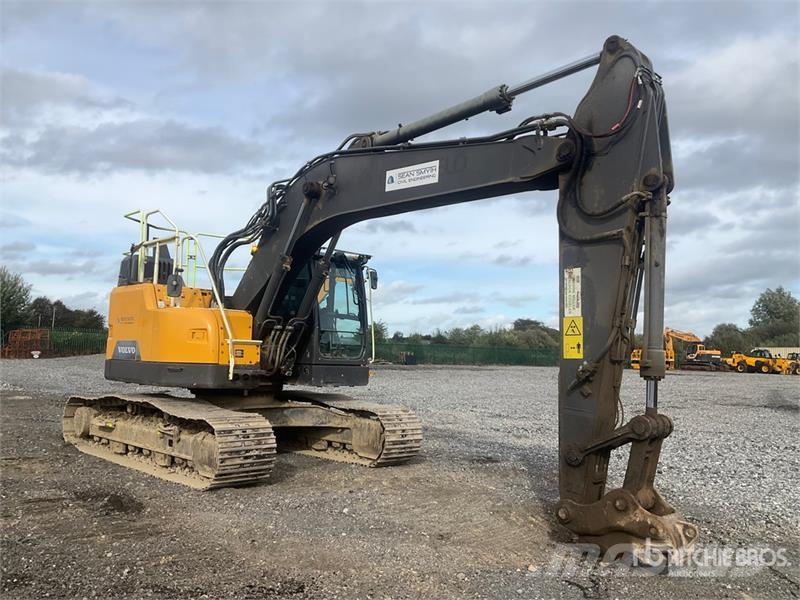 Volvo ECR235EL Tracked Excavator Lánctalpas kotrók
