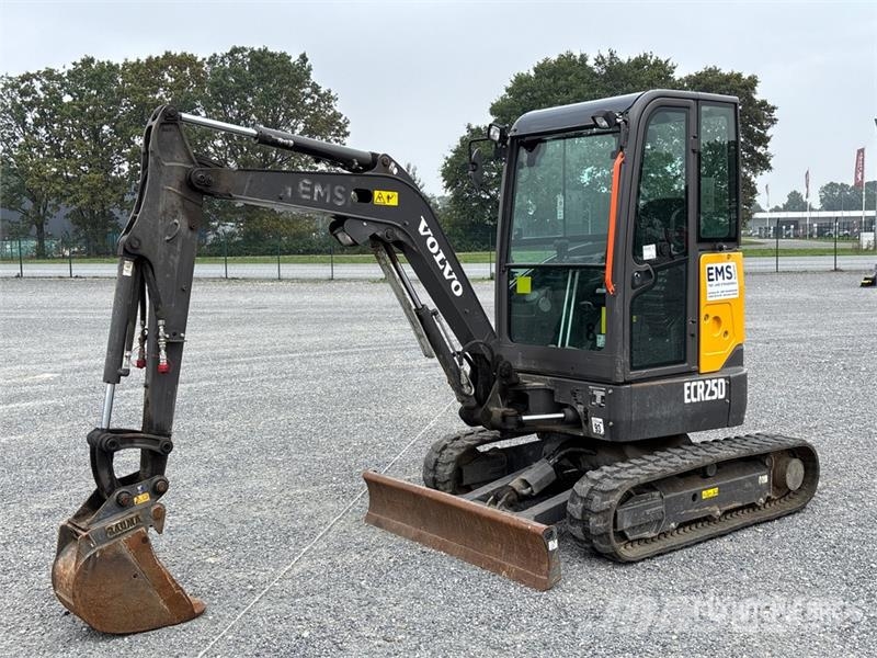 Volvo ECR25D Mini Excavator حفارات صغيرة أقل من 7 طن (حفارات صغيرة)