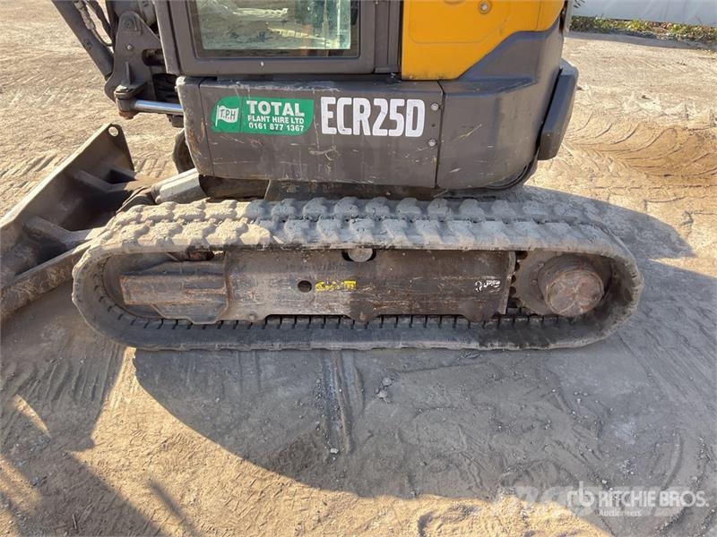Volvo ECR25D Mini Excavator Mini ekskavatori < 7 t