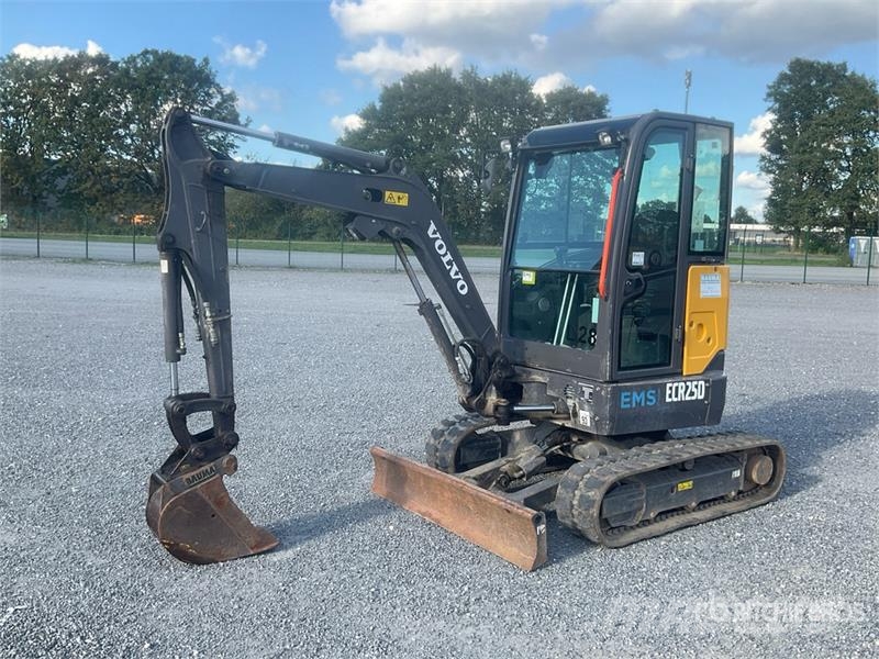 Volvo ECR25D Mini Excavator Minigravemaskiner