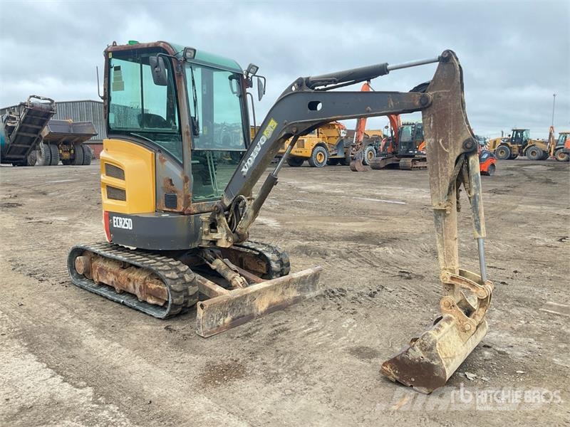 Volvo ECR25D Mini Excavator Mini bagri <7t