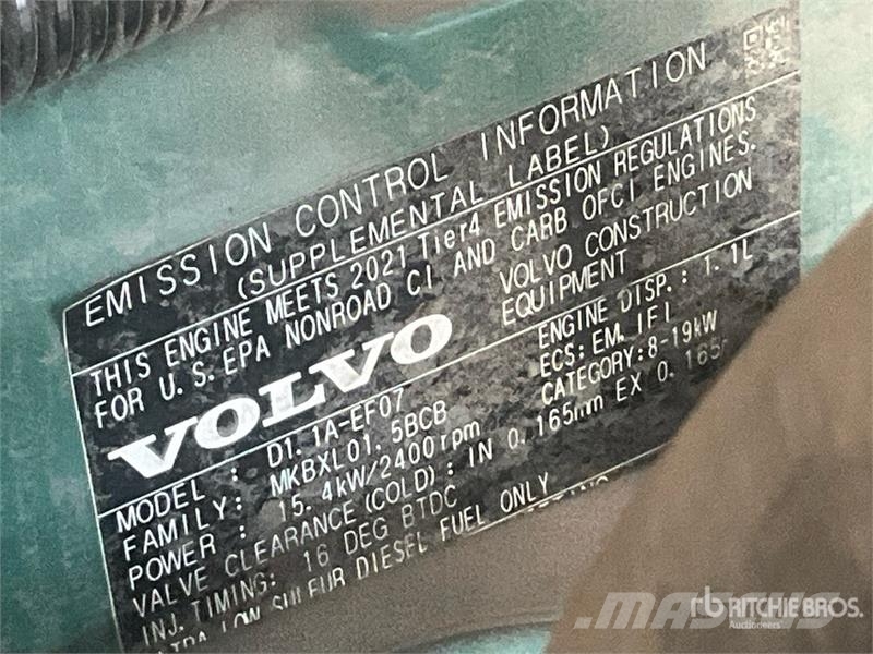 Volvo ECR25D Mini Excavator Minibagger < 7t