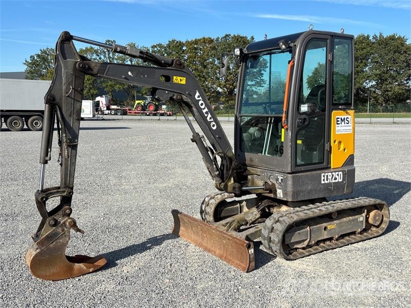 Volvo ECR25D Mini Excavator Mini bagri <7t