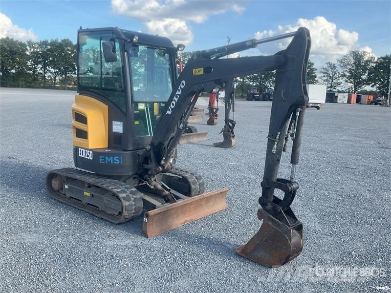 Volvo ECR25D Mini Excavator Minigravemaskiner