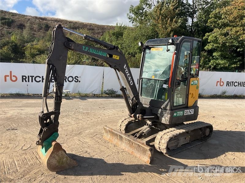 Volvo ECR25D Mini Excavator Mini ekskavatori < 7 t