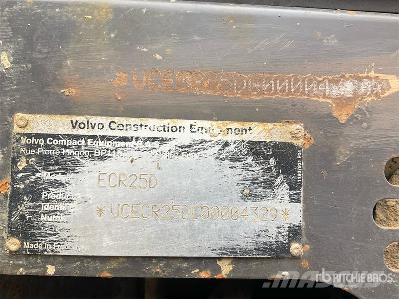 Volvo ECR25D Mini Excavator Mini excavators < 7t