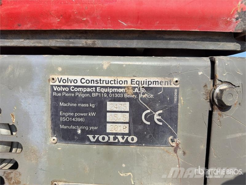 Volvo ECR25D Mini Pelle Mini Excavator Miniescavadeiras < 7t (Mini escavadeiras)