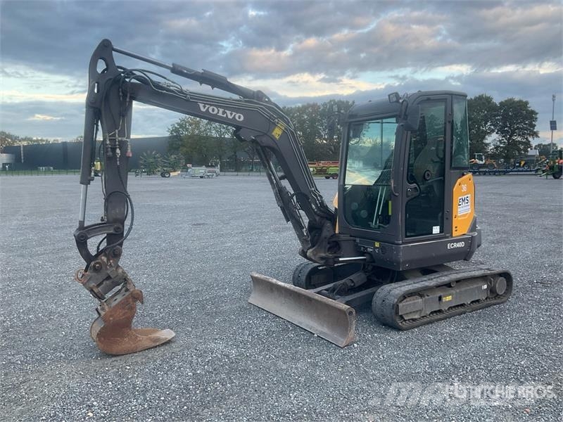 Volvo ECR40D Mini ekskavatori < 7 t