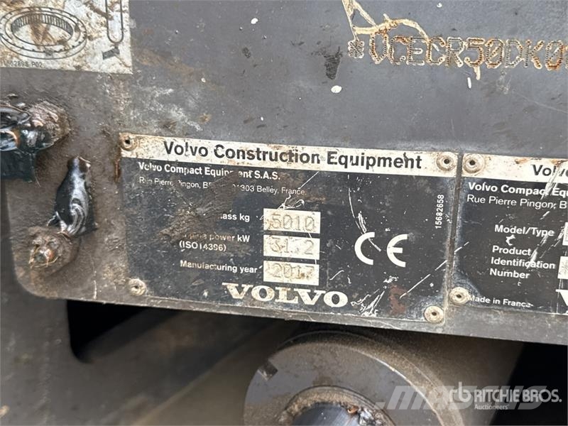 Volvo ECR50D FAP Mini-Pelle Mini Excavator Mini pelle < 7t