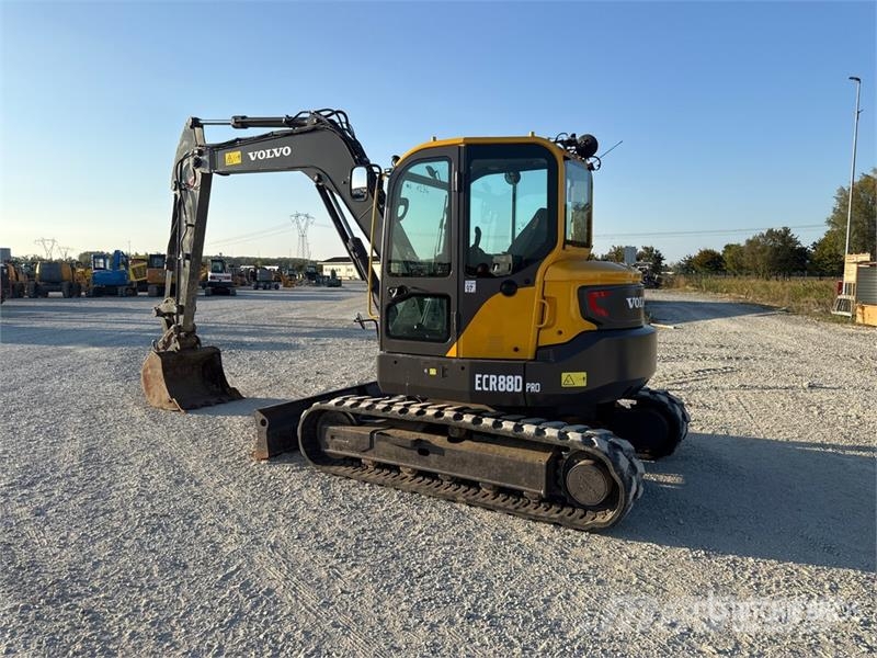 Volvo ECR88D Tracked Excavator Lánctalpas kotrók