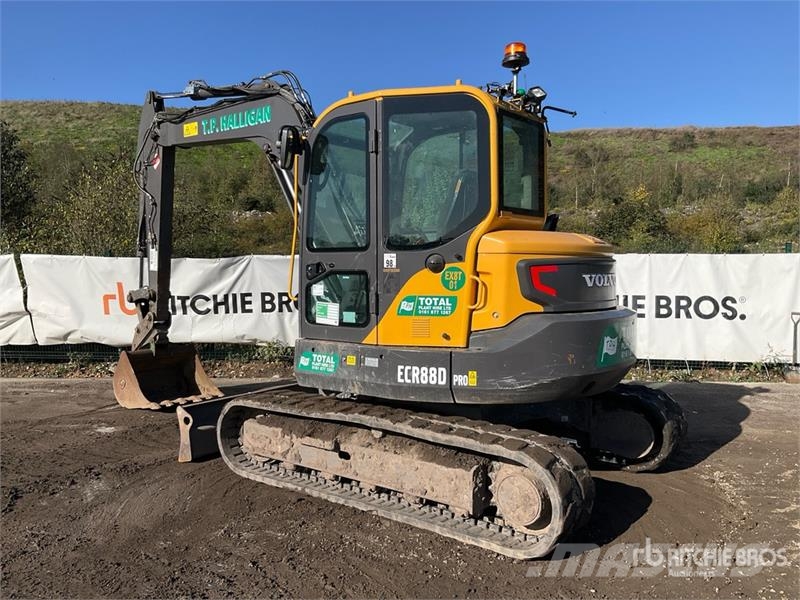 Volvo ECR88D Tracked Excavator Верижен екскаватор