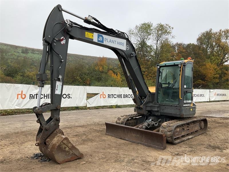 Volvo ECR88D Tracked Excavator Escavadeiras de esteiras