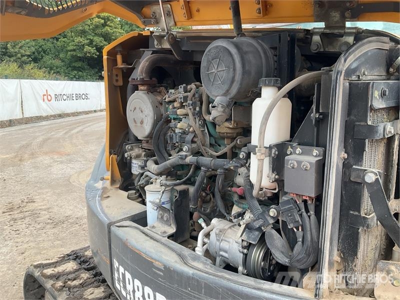 Volvo ECR88D Tracked Excavator Vikšriniai ekskavatoriai