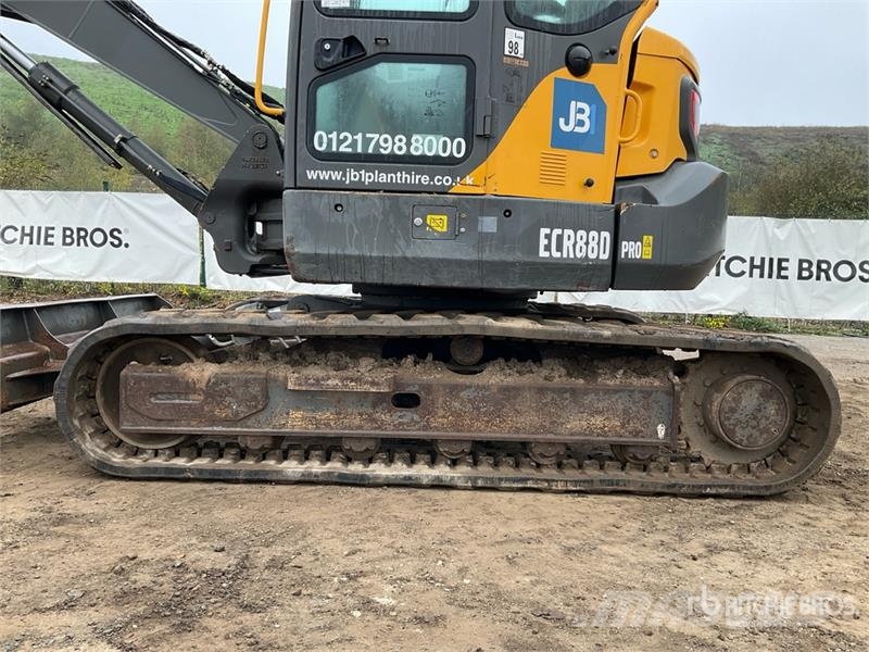 Volvo ECR88D Tracked Excavator Escavadeiras de esteiras
