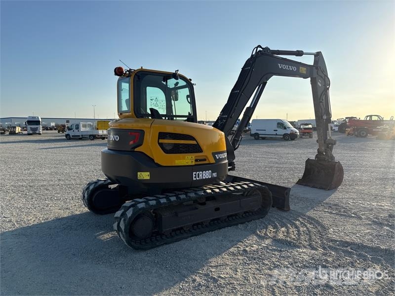 Volvo ECR88D Tracked Excavator Lánctalpas kotrók
