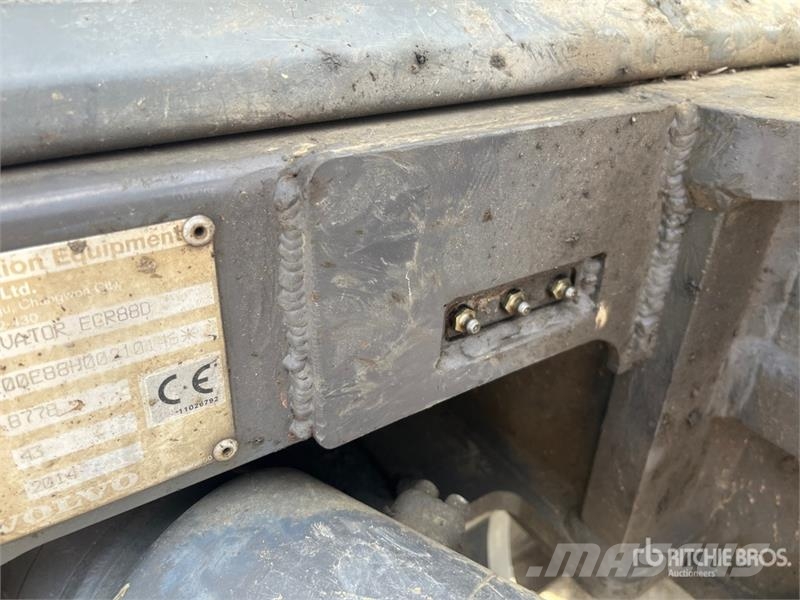Volvo ECR88D Tracked Excavator Bagri goseničarji