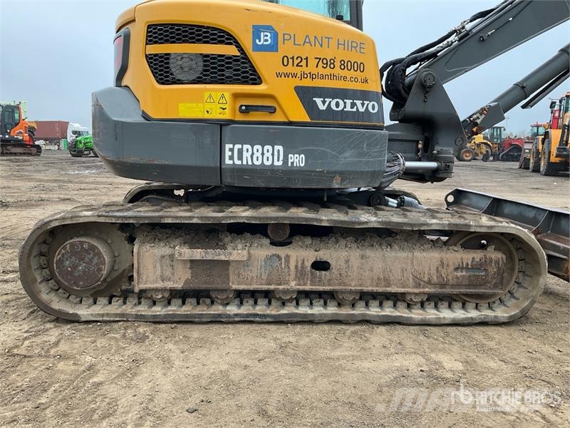 Volvo ECR88D Tracked Excavator Escavadeiras de esteiras
