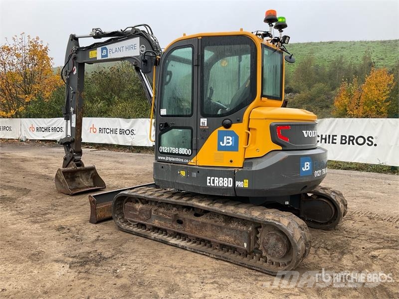 Volvo ECR88D Tracked Excavator Escavadeiras de esteiras