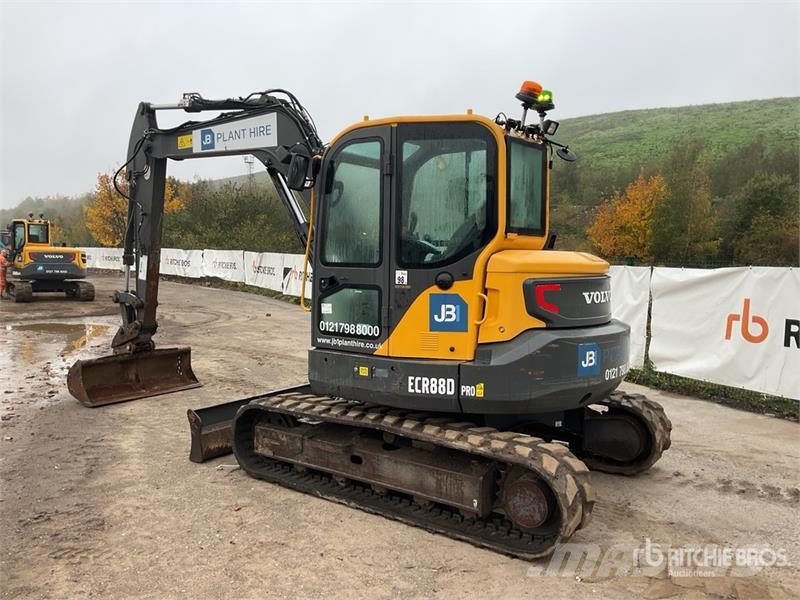 Volvo ECR88D Tracked Excavator Gravemaskiner på larvebånd