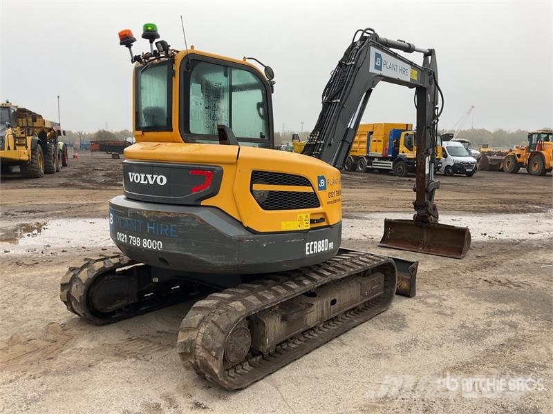 Volvo ECR88D Tracked Excavator Gravemaskiner på larvebånd