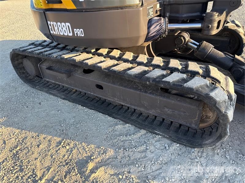 Volvo ECR88D Tracked Excavator Lánctalpas kotrók