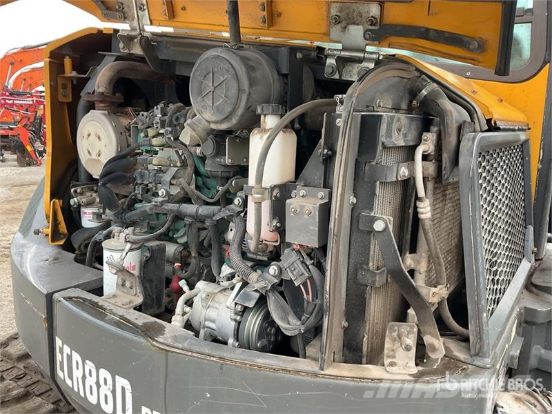 Volvo ECR88D Tracked Excavator Gravemaskiner på larvebånd