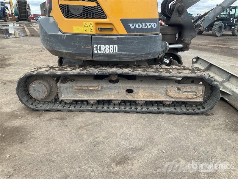 Volvo ECR88D Tracked Excavator Vikšriniai ekskavatoriai