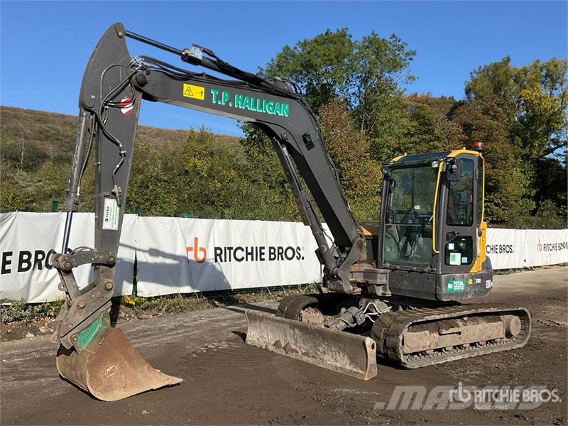 Volvo ECR88D Tracked Excavator Верижен екскаватор