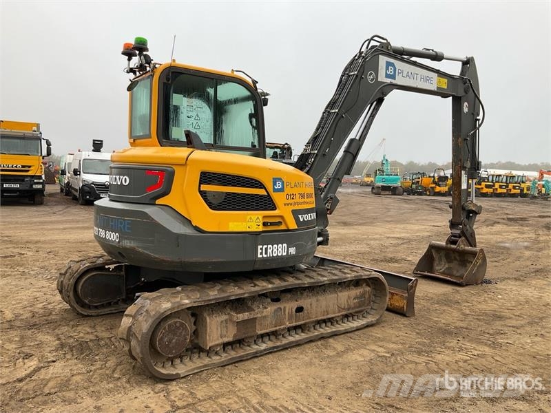 Volvo ECR88D Tracked Excavator Escavadeiras de esteiras