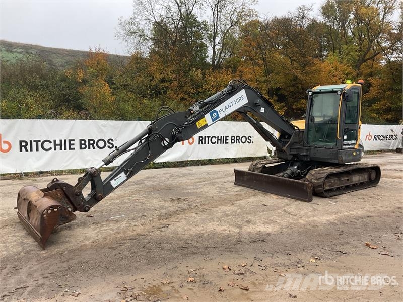 Volvo ECR88D Tracked Excavator Gravemaskiner på larvebånd
