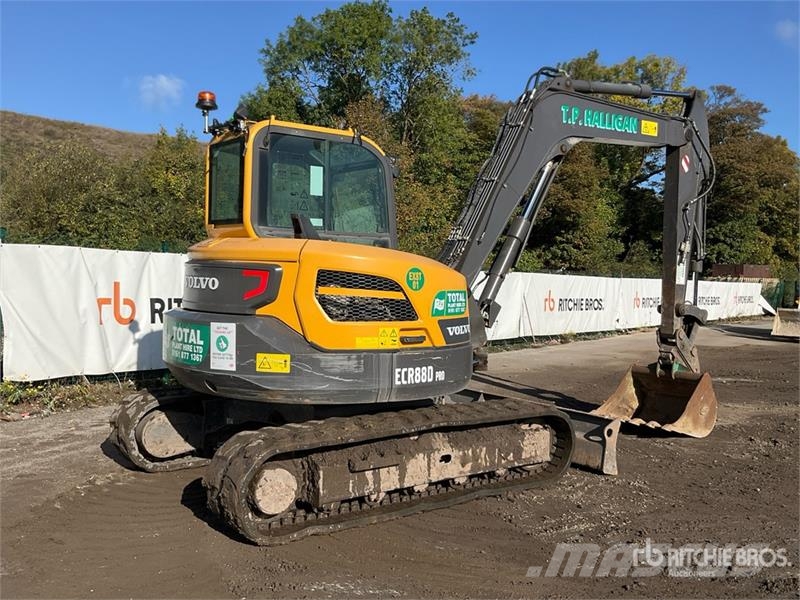 Volvo ECR88D Tracked Excavator Верижен екскаватор