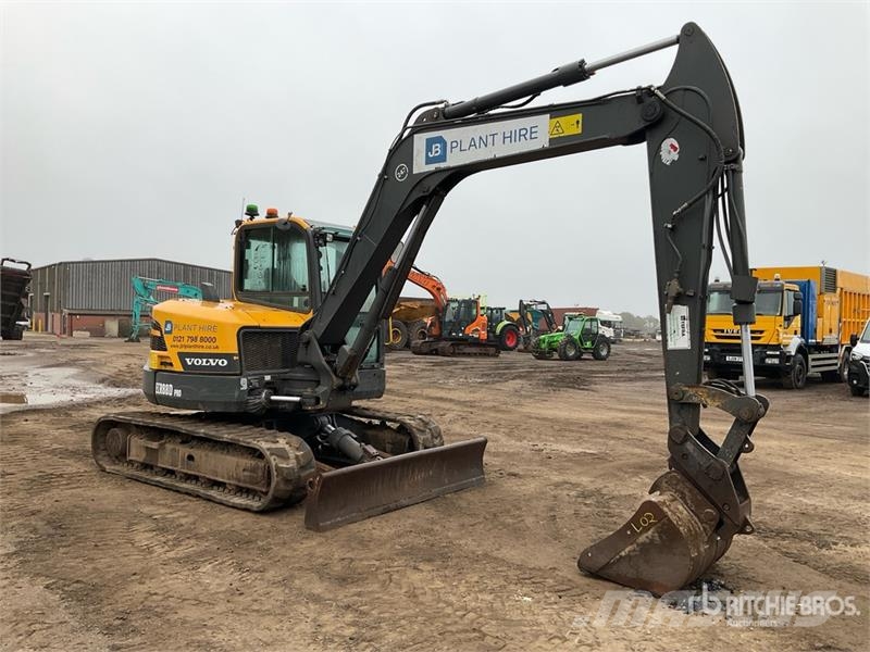 Volvo ECR88D Tracked Excavator Escavadeiras de esteiras