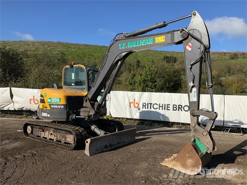 Volvo ECR88D Tracked Excavator Верижен екскаватор