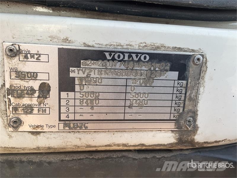 Volvo FL42 4x2 Refrigerated Truck 온도 조절식 트럭