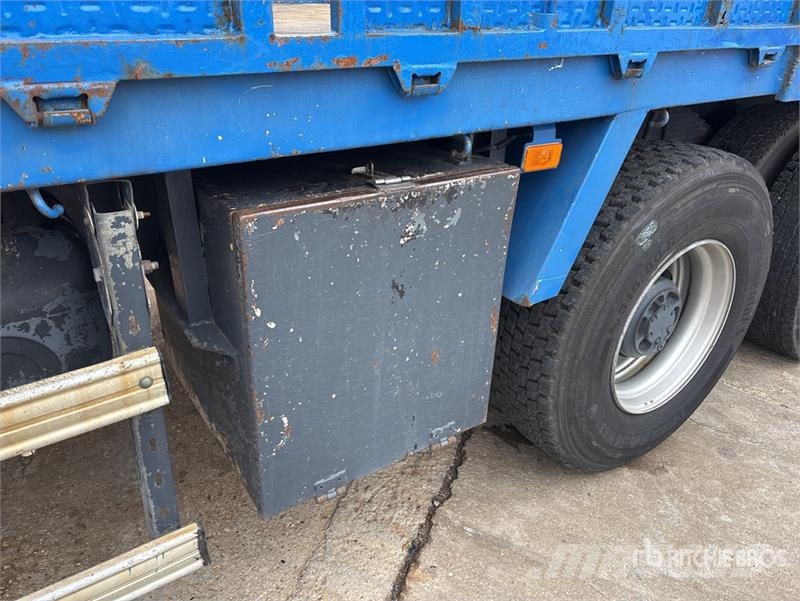 Volvo FM 64 B3 400 TR Flatbed Truck with Crane Automobiliniai kranai