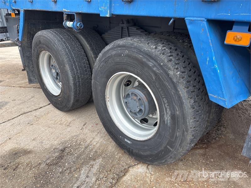 Volvo FM 64 B3 400 TR Flatbed Truck with Crane Automobiliniai kranai