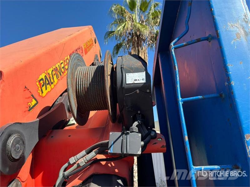 Volvo FM 64 B3 400 TR Flatbed Truck with Crane Automobiliniai kranai