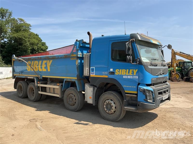 Volvo FMX 420 8x4 Twin-Steer Sleeper Quad/A Dump Truck 傾卸式卡車