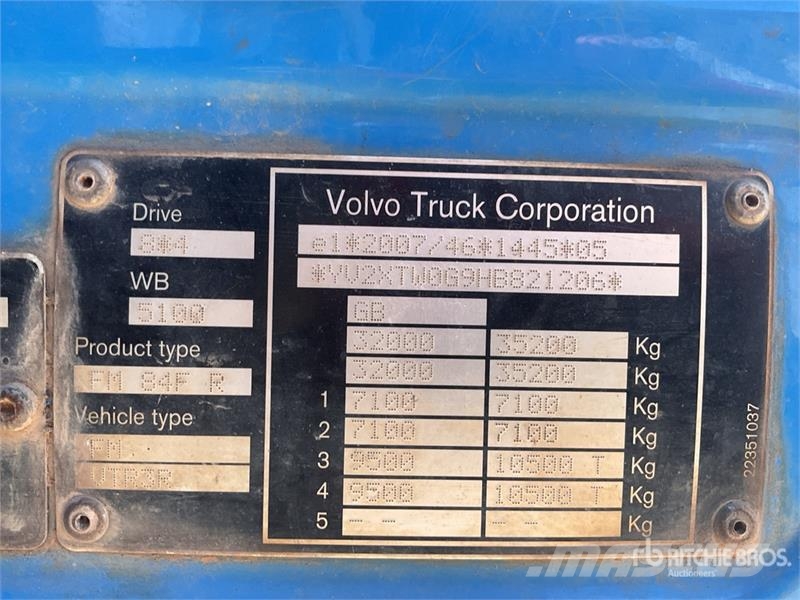 Volvo FMX 420 8x4 Twin-Steer Sleeper Quad/A Dump Truck 傾卸式卡車