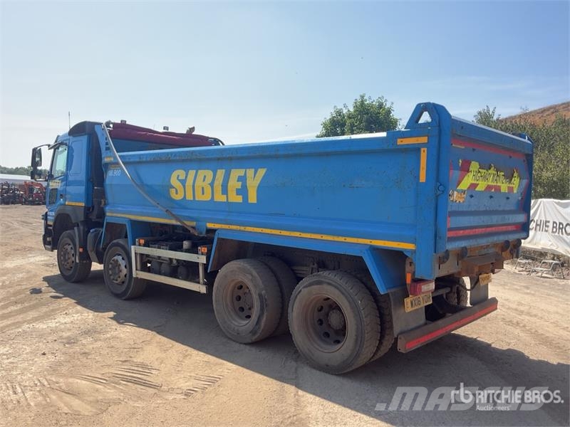 Volvo FMX 420 8x4 Twin-Steer Sleeper Quad/A Dump Truck 傾卸式卡車