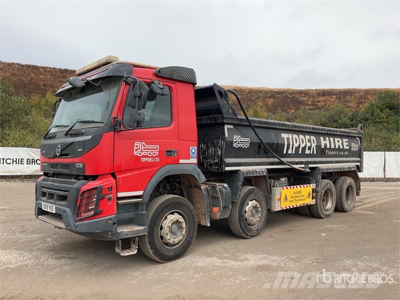 Volvo FMX 500 8x4 Twin-Steer Extended Cab Quad/A Dump Tr Sora- ja kippiautot