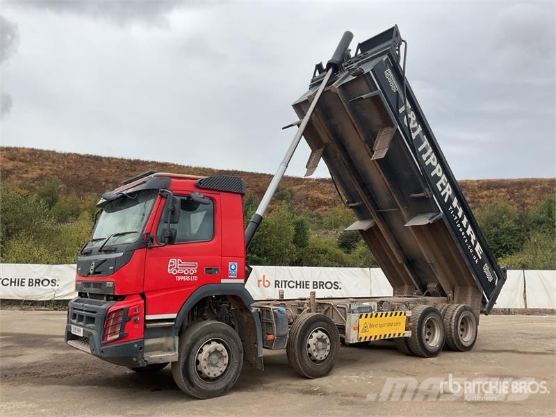 Volvo FMX 500 8x4 Twin-Steer Extended Cab Quad/A Dump Tr Sora- ja kippiautot