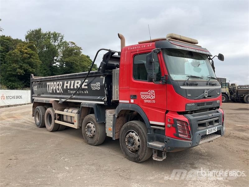 Volvo FMX 500 8x4 Twin-Steer Extended Cab Quad/A Dump Tr Sora- ja kippiautot
