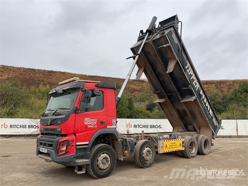 Volvo FMX 500 8x4 Twin-Steer Extended Cab Quad/A Dump Tr Sora- ja kippiautot