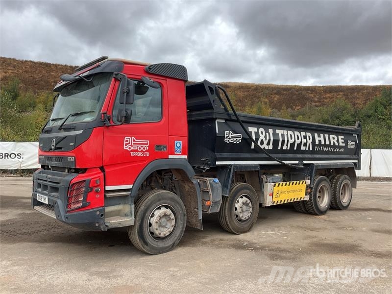 Volvo FMX 500 8x4 Twin-Steer Extended Cab Quad/A Dump Tr Sora- ja kippiautot