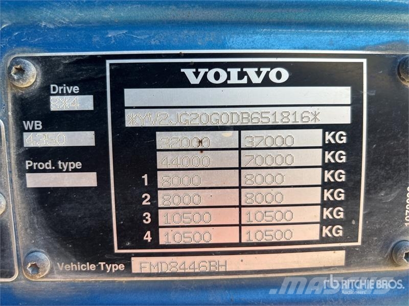Volvo FMX460 Autobasculanta