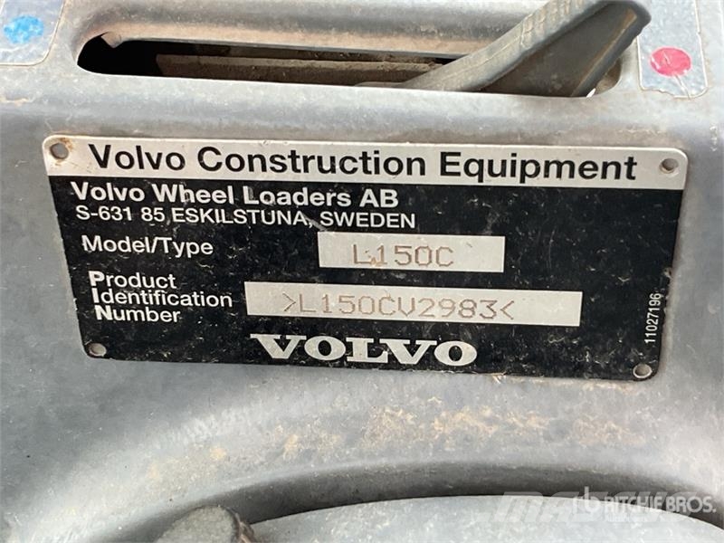 Volvo L150C Wheel Loader Utovarivači na kotačima