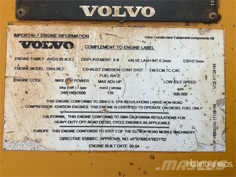 Volvo L150E Wheel Loader Pyöräkuormaajat